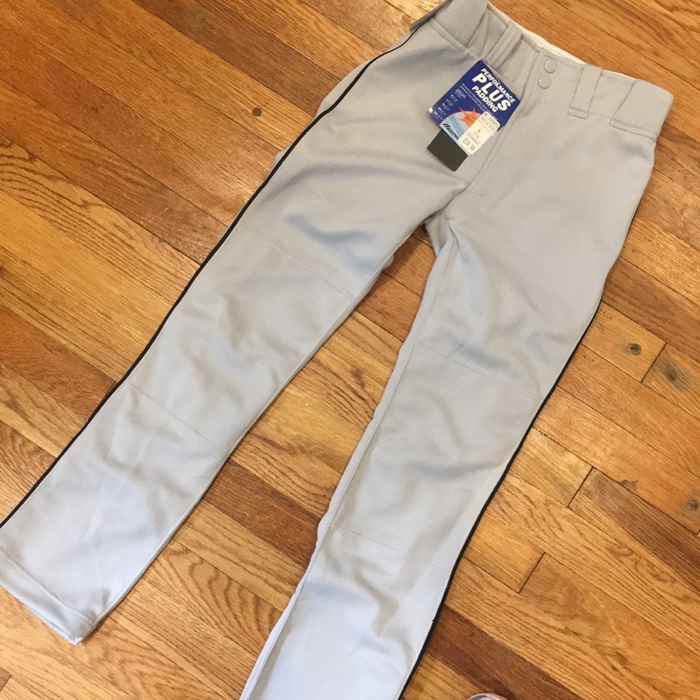 NWT Mizuno youth baseball pants